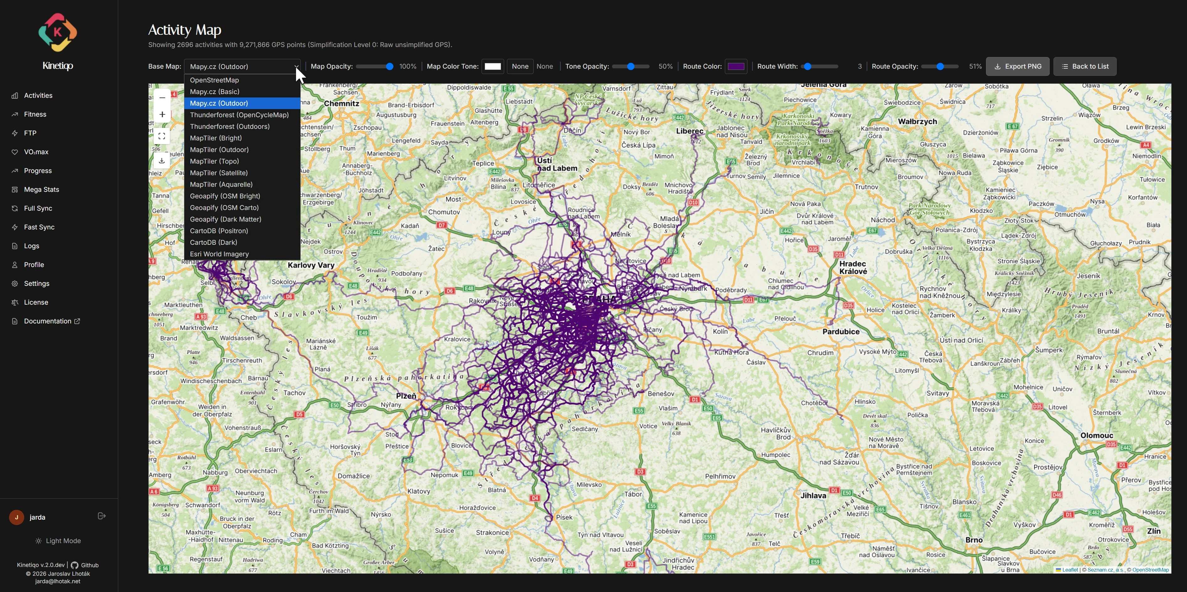 Interactive Leaflet Map View